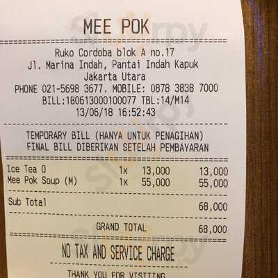 Jalan Tua Kong Lau Lim Mee Pok