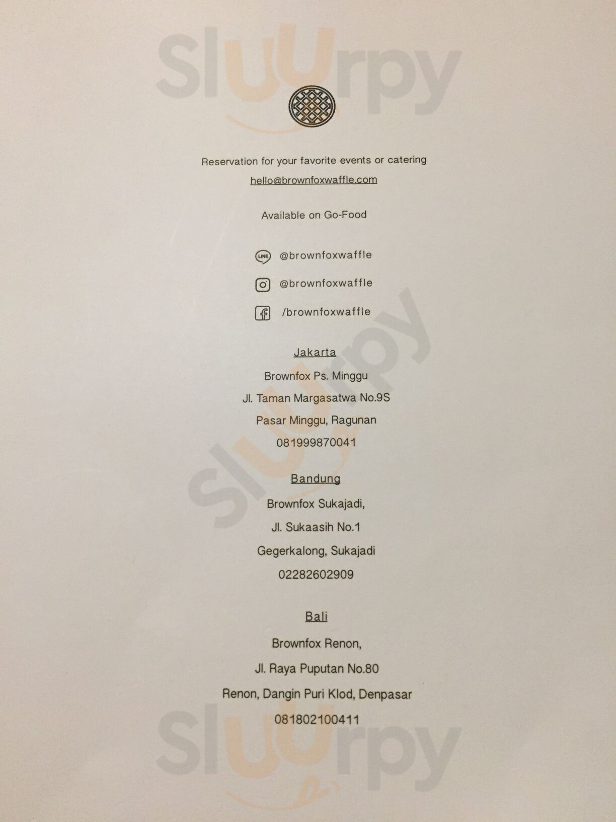 Brownfox Waffle & Coffee