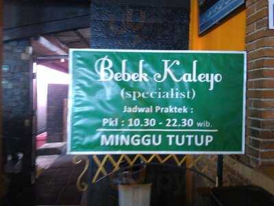 Bebek Kaleyo Rawa Buntu