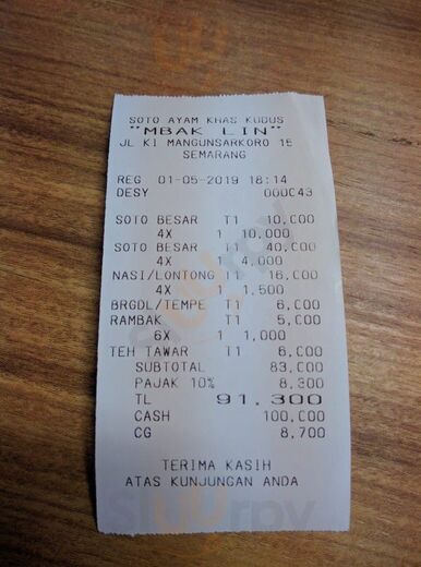 Soto Kudus Mbak Lin