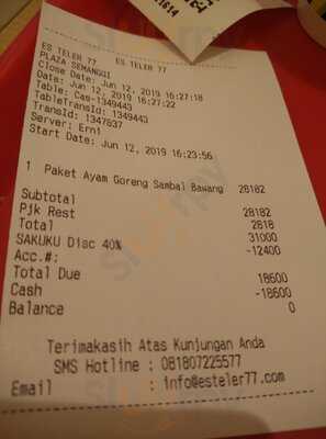 Es Teler 77 Plaza Semanggi
