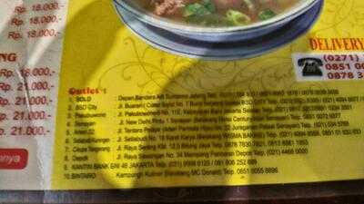 Warung Sop Buntut Ibu Samino Senayan