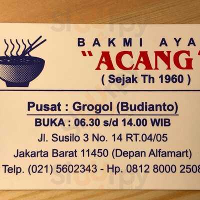 Bakmi Acang-kebon Jeruk