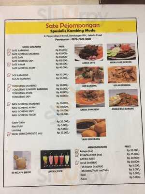 Pondok Sate Kambing Muda Pejompongan