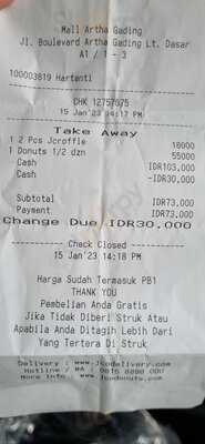 J.co Donuts & Coffee - Mal Artha Gading