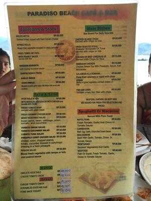 Paradiso Beach Bar And Cafe