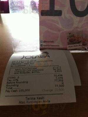 Solaria La Piazza - Kelapa Gading