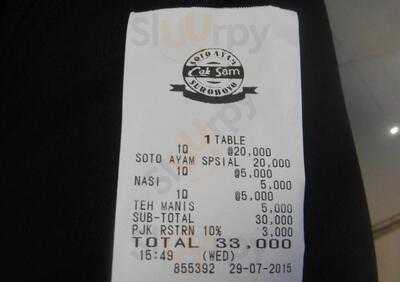 Soto Ayam Cak Sam Suroboyo