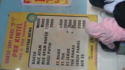 Bakso Spesial Paru Ala Pak Kintel