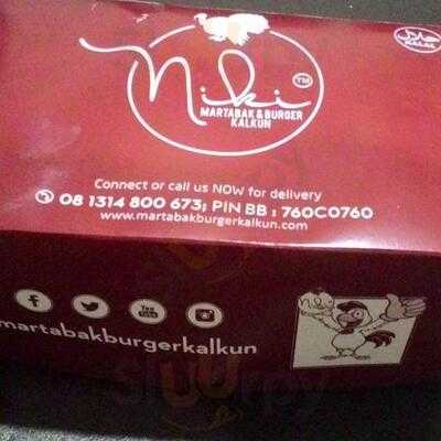Martabak Burger Kalkun Niki
