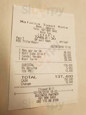 Bangi Kopitiam Taman Fatahillah