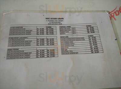 Mie Ayam Uban