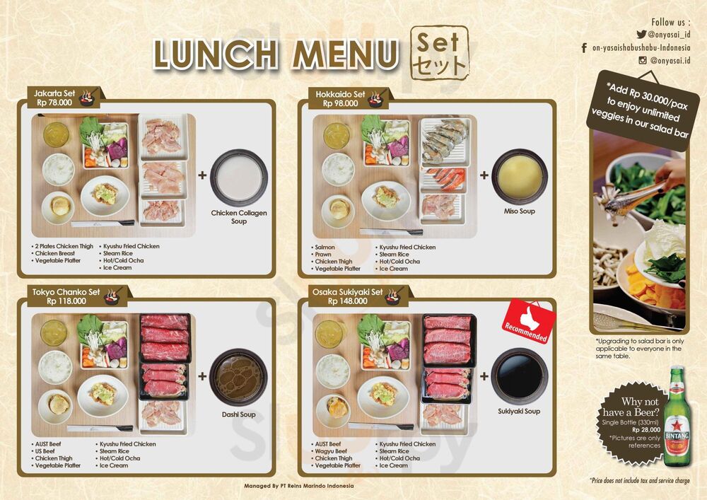 On-yasai Shabu Shabu