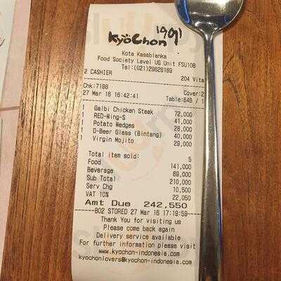 Kyochon Kota Kasablanka