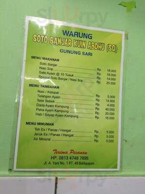 Soto Banjar Kuin Abdhu