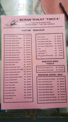 Rumah Makan Yogya