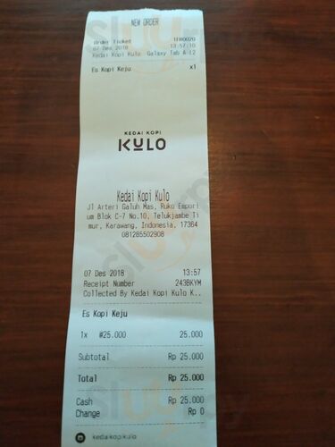 Kedai Kopi Kulo