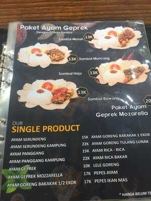 Ayam Geprek & Kremes Boos Pjee