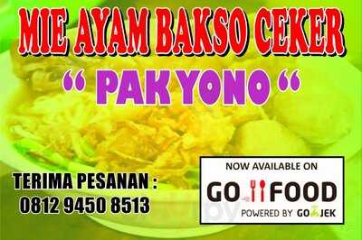 Mie Ayam Bakso Ceker Pak Yono