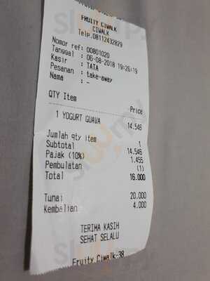 Fruity - Cihampelas Walk