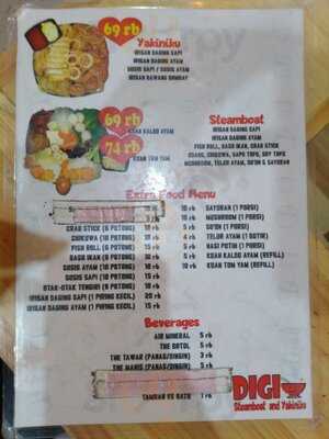 Digi Steamboat And Yakiniku