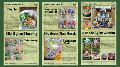 Mie Ayam Kura-kura Kecil