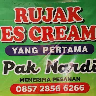 Rujak Es Cream Pak Nardi