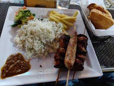 Blue Mug- Coffee & Thoughts