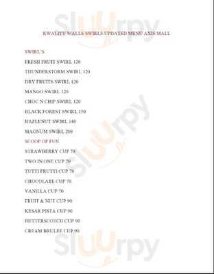 Kwality Wall's Swirl's