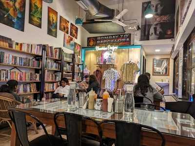 Bombay To Barcelona Library Cafe