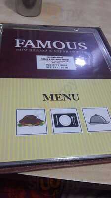 Famous Dum Biryani & Kabab Corner