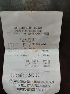 Green Restaurant & Bar