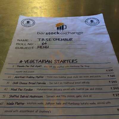 The Bar Stock Exchange