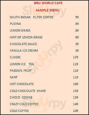 Bru World Cafe