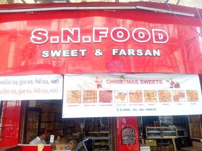S.n. Food Sweets Farsan