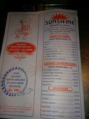 Sunshine Snack Corner