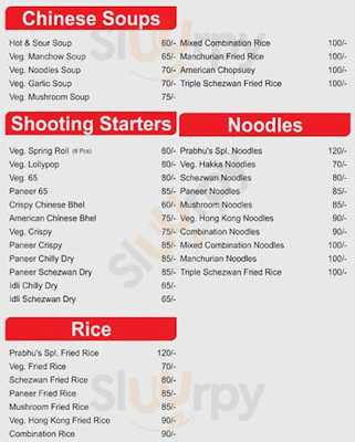 Prabhus Udipi Restaurant