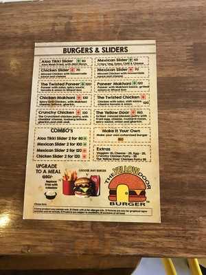 The Yellow Door Burger
