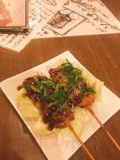 串焼きとワイン 一羽