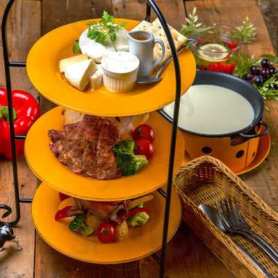 鎌倉野菜とチーズフォンデュ 梅田ガーデンファーム 大阪梅田店