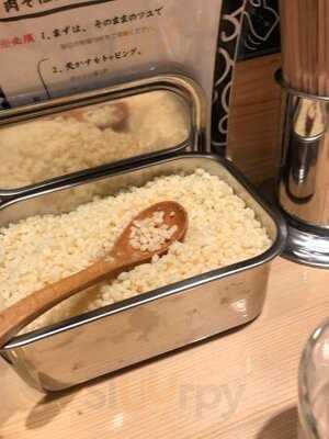 蕎麦とラー油で幸なった