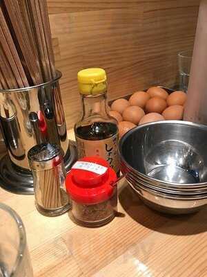 蕎麦とラー油で幸なった