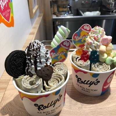 ローリーズロールアイスクリームキョウト 京都タワーサンド店