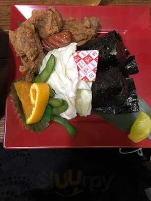 定食と丼 柿の実