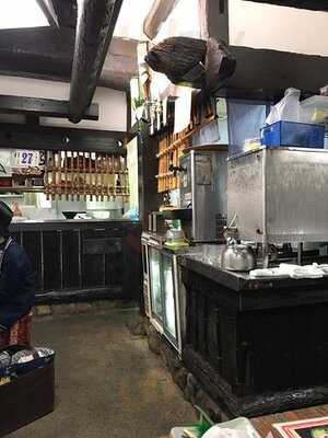 定食と丼 柿の実