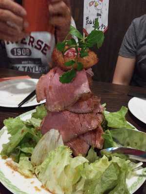 お肉キッチン 粟山バル ランタン