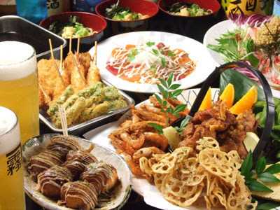 串カツ 中崎きりがね食堂 茶屋町店