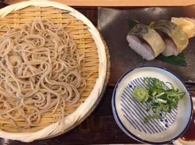 浜焼き鯖と挽きぐるみ蕎麦 キバリ 栄店