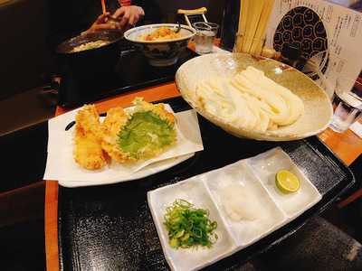 手作りうどん 天粉盛