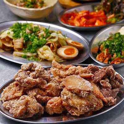 東通応援団 大分からあげと鉄板焼 勝男